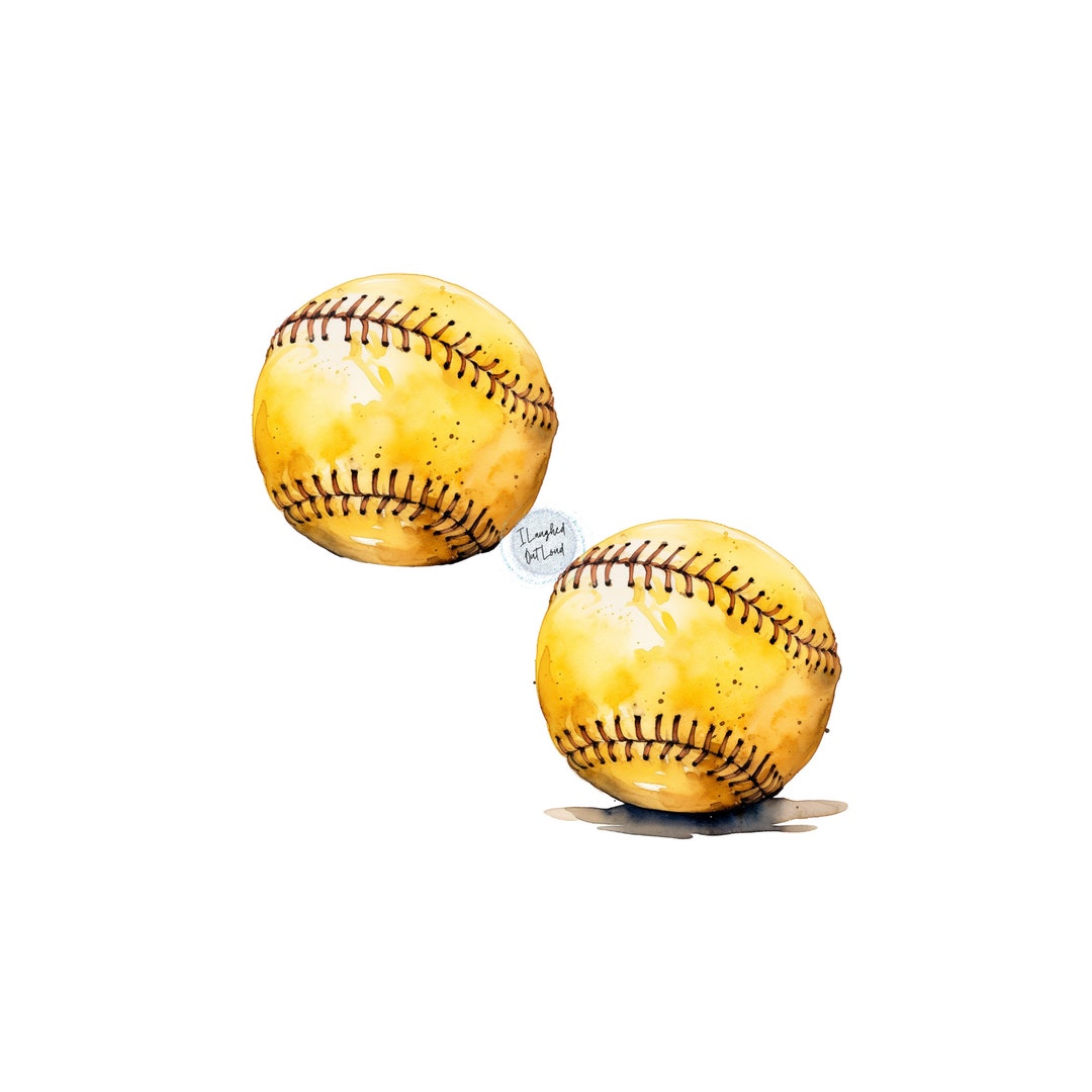 Softball PNG Watercolor Softball PNG Girls Softball PNG - Etsy