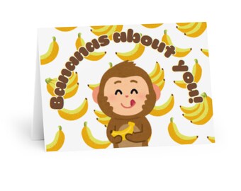 Bananas About You ! Digital Greeting Card