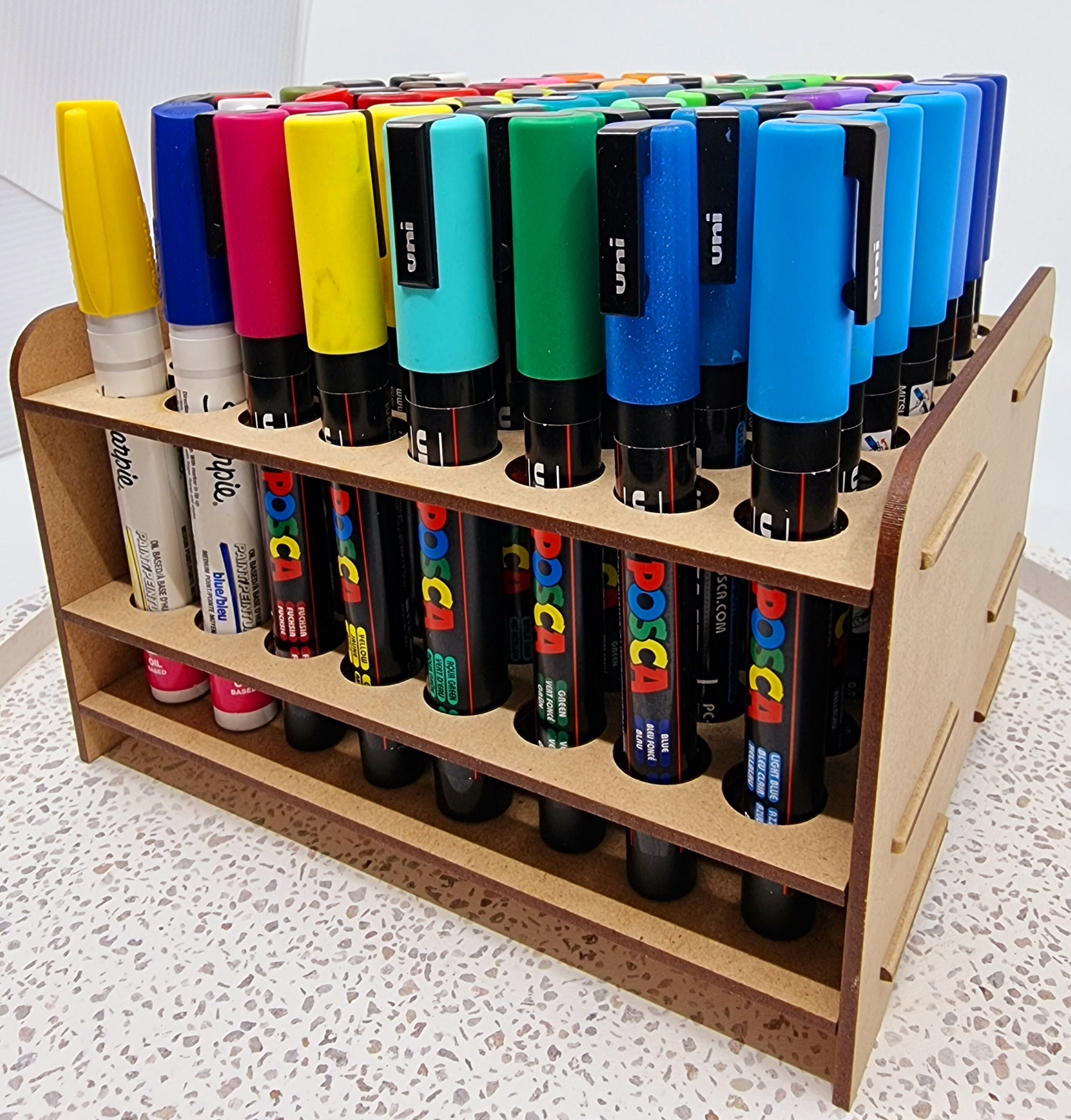 Marker Pen Box Holds 121 Markers 