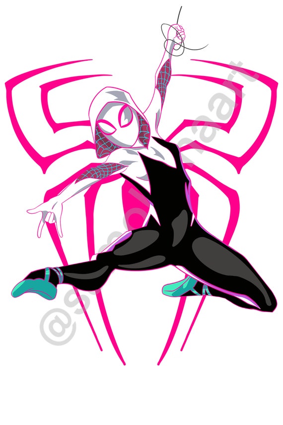 Marvel’s Spider-Man: Into the Spiderverse inspired Spider Gwen digital  download