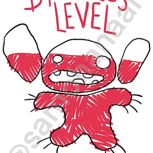 Hoher Badness Level | Lilo und Stitch | von Sam Ohana | DIGITALER DOWNLOAD .
