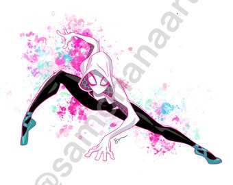 Marvel’s Spider-Man: Into the Spiderverse inspired Gwen Stacy ‘Spider-Gwen’ digital download