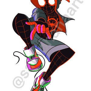 Marvel’s Spider-Man: Into the Spiderverse inspired Miles Morales digital download