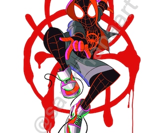 Marvel’s Spider-Man: Into the Spiderverse inspired Miles Morales digital download