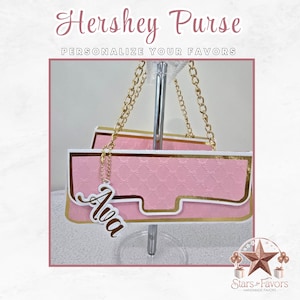 Pink Bows Hershey Candy Bar Party favor,Baby shower, Birthday party, Goody Bag