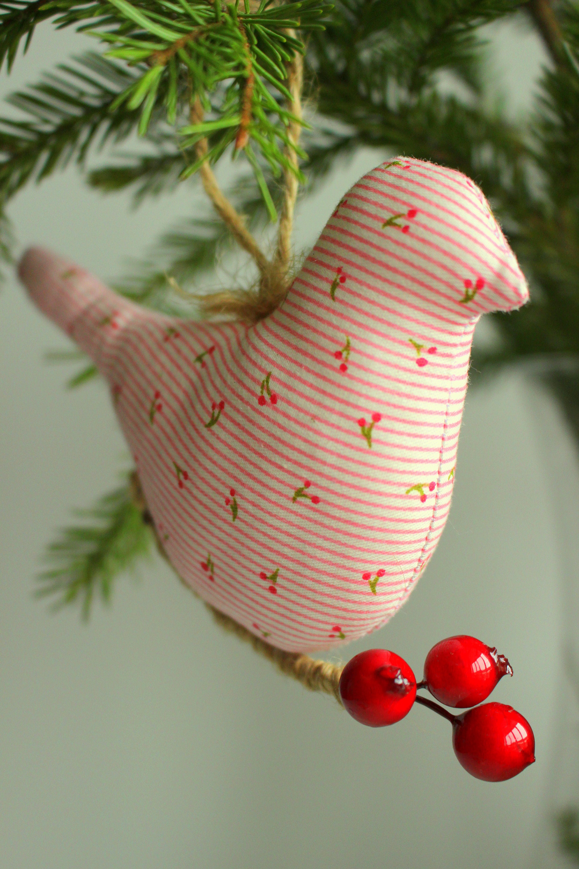 Bird Decoration Interior Christmas tree souvenir  Etsy