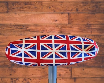 Cotton Curling Broom covers Team ~Great Britain British Flag ~ Patriotic - Made in Canada ~ Curling Club ~ Free Ship - Gift