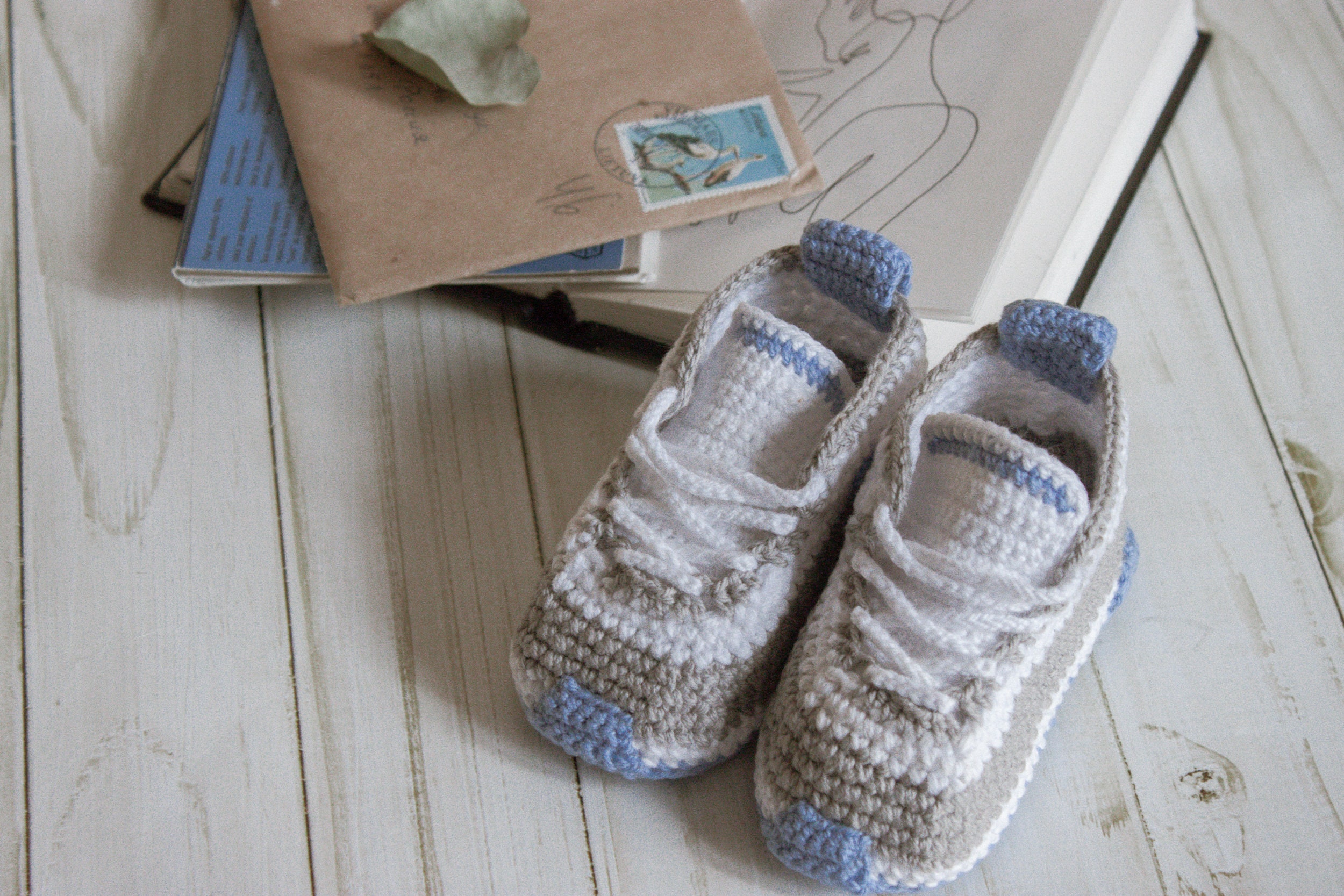 Crochet Baby Nike sneakers baby shoes for kids 69 months