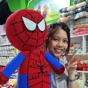 Large stuffed spiderman shop