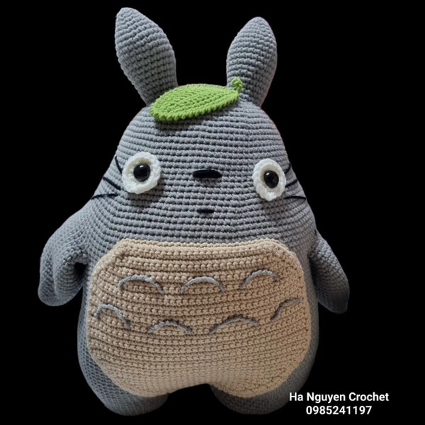 Crochet Totoro Plushie, Amigurumi Totoro