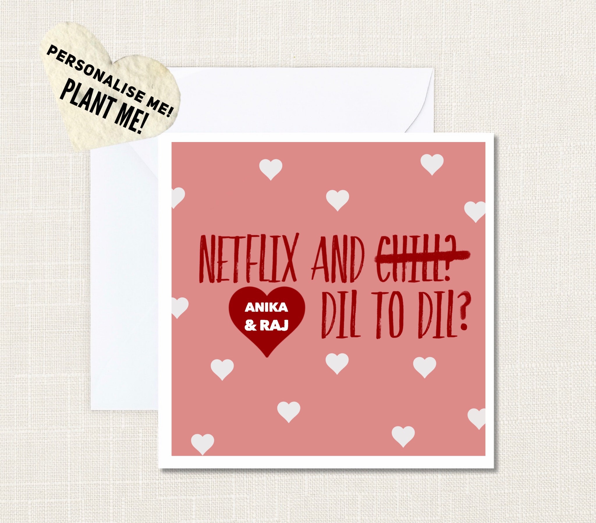 Personalised Netflix Card Etsy