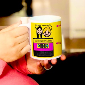 Personalised Retro Mug