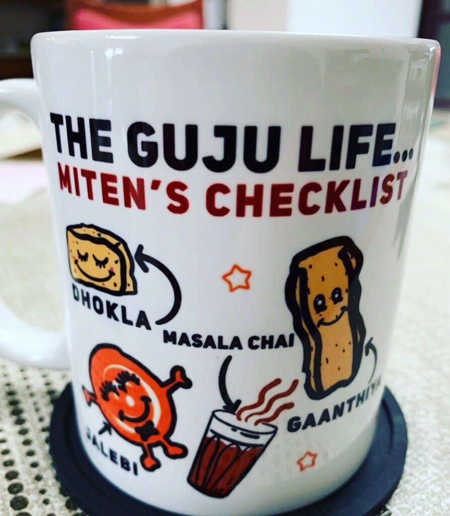 Personalised guju checklist  mug