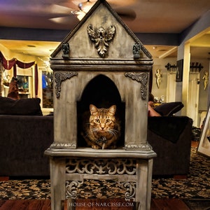 Custom made gothic cathouse