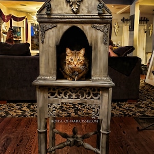 Custom made gothic cathouse image 9