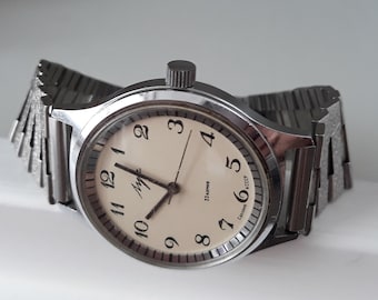 Vintage Damenuhr ""Luch"", Made in UdSSR, Retro Uhr, Armbanduhr, Armbanduhr, Mechanische Uhr, Arbeits Uhr, Alte Uhr."