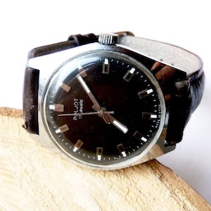 Vintage men&#39;s watch&quot;Poljot&quot;made in USSR, watch soviet,Retro watch, Wrist watch,Mechanical watch,Working watch,Old watch