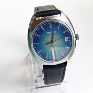 Vintage men&#39;s watch&quot;Poljot&quot;made in USSR, watch soviet,Retro watch, Wrist watch,Mechanical watch,Working watch,Old watch