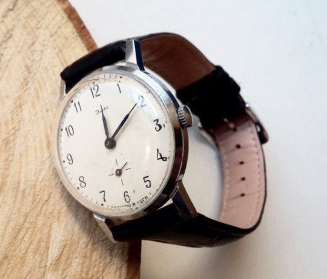 Holzwerk Germany Orologio In Legno Naturale Unisex - Realizzato A Mano, Marrone Con Quadrante Bianco - 4