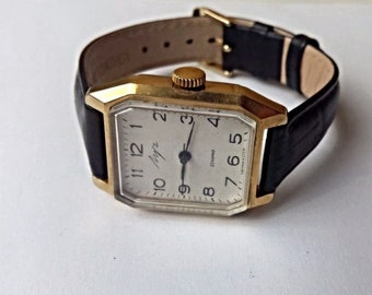 Vintage men's watch "Luch" ,made in USSR, watch soviet,Retro watch, Wrist watch,Mechanical watch,Working watch,Old watch