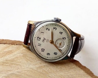 Vintage men's watch "SVET" ,made in USSR, watch soviet,Retro watch, Wrist watch,Mechanical watch,Working watch,Old watch,Russian watch