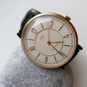 Vintage men&#39;s watch&quot;ZARIA&quot;made in USSR, watch soviet,Retro watch, Wrist watch,Mechanical watch,Working watch,Old watch