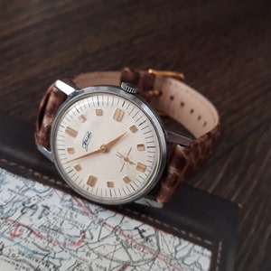 Vintage men&#39;s watch &quot;ZIM&quot; ,made in USSR, watch soviet,Retro watch, Wrist watch,Mechanical watch,Working watch,Old watch