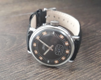 Vintage men's watch "ZIM" ,made in USSR, watch soviet,Retro watch, Wrist watch,Mechanical watch,Working watch,Old watch