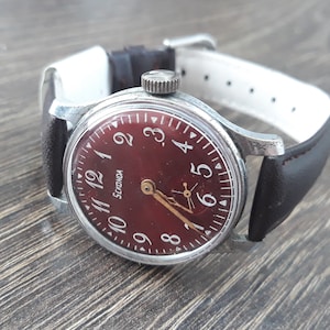 Vintage men's watch "SEKONDA" ,made in USSR, watch soviet,Retro watch, Wrist watch,Mechanical watch,Working watch,Old watch