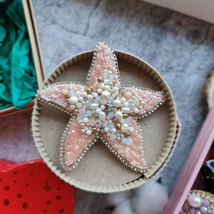starfish brooch, ocean jewelry gift for mother&#39;s day