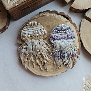 jellyfish gift, brooches for woman