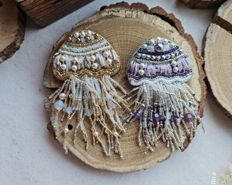 jellyfish gift, brooches for woman