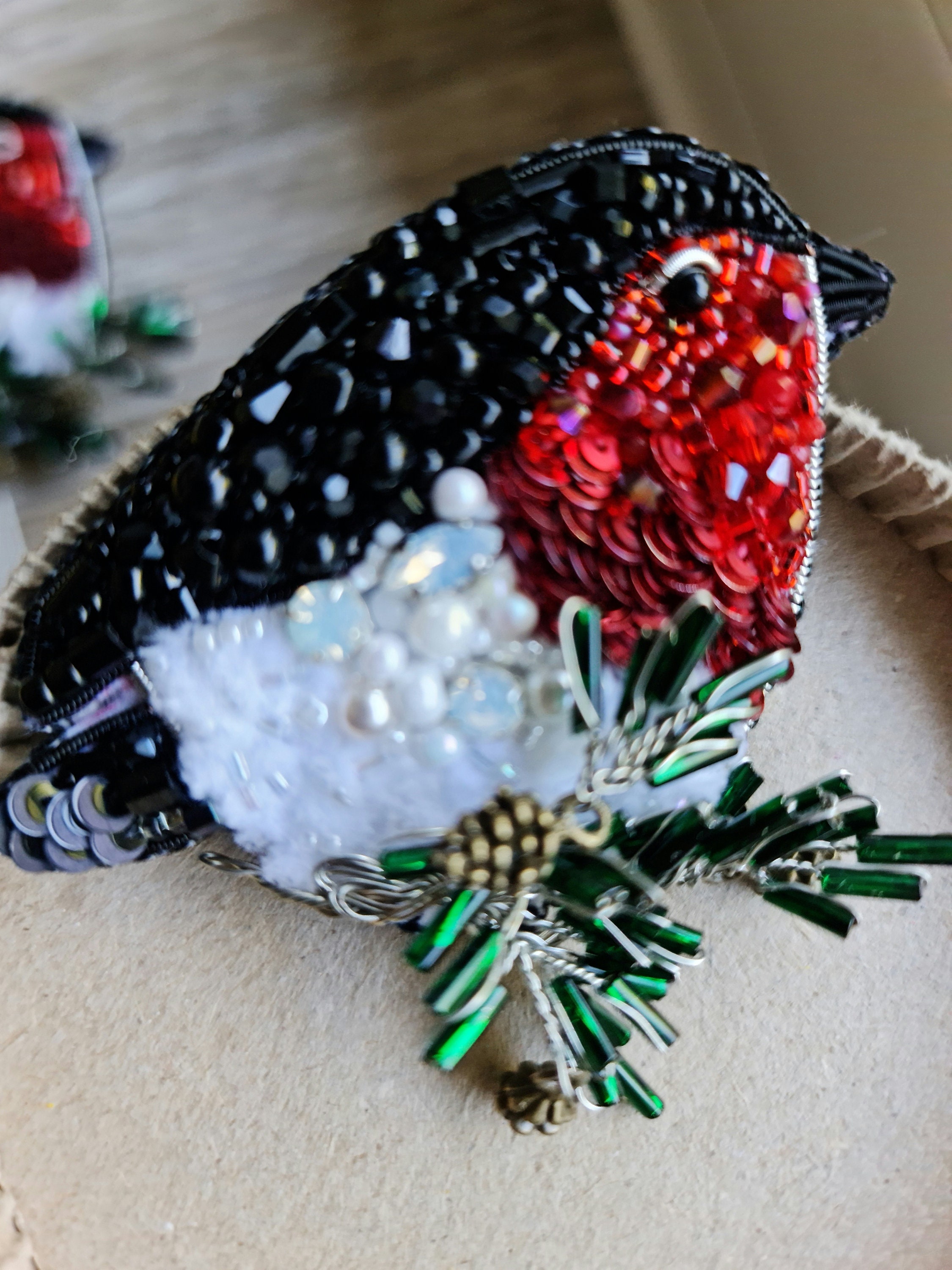 SPILLA CRISTALLO PIN Fiore Spilla Pin Madre S 'Regalo Di Giorno EUR 11 - Foto 10