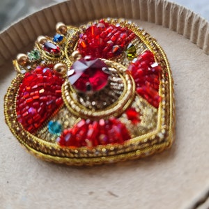 sailor moon brooch, Cute Kawaii beaded pin