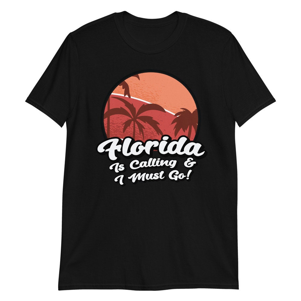 Florida is Calling and I Must Go Retro Beach Sunshine - Etsy UK