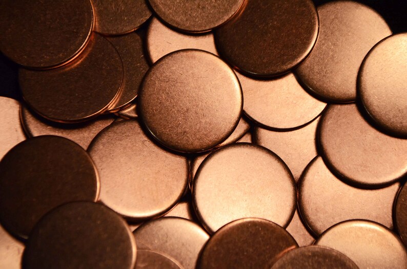 Blanks for minting coins coinage. Brass copper cupronickel | Etsy