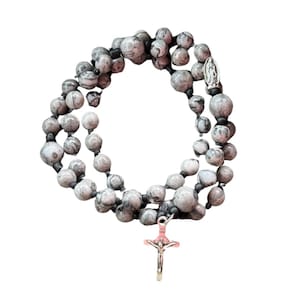 Wrap Rosenkranz Armband - Map Jaspis Perlen 7+ ”Durchmesser Armband