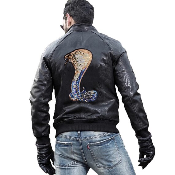 Pailletten Schlange Aufnäher Jeansjacke Dekorativ für Mantel für