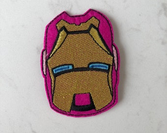 cartoon iron on patch handmade embroidered patch