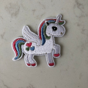 horse iron on patch handmade embroidered patch