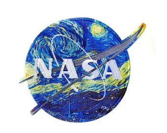 large patch nasa patch back patch embroidered patch sew on patch iron on patch for jacket cowboy coat T-shirt punk badge