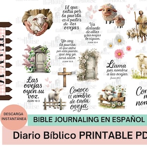 Dzienniki biblijne Pastor El Buen | Dzienniki biblijne w języku hiszpańskim | Dzienniki biblijne | Plantillas Bíblicas | Descargable Cristiano