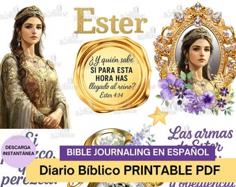 Bible Journaling en Español: Reina Ester Devotional (PDF)