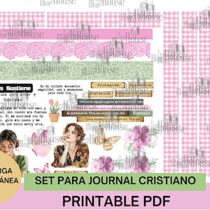 Christian Journal Printable Pages | Faith, Hope, Devotional (Digital Download)