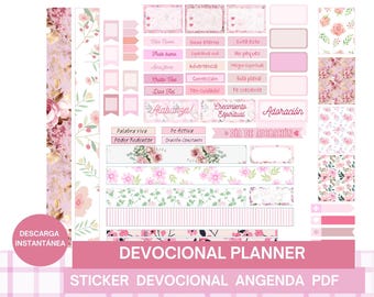 Christian Devotional Planner: Daily Spiritual Journal for Women (PDF Downloadable Printable)