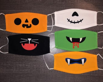 Kids Vampire Mask Etsy - vampire mask roblox cheap