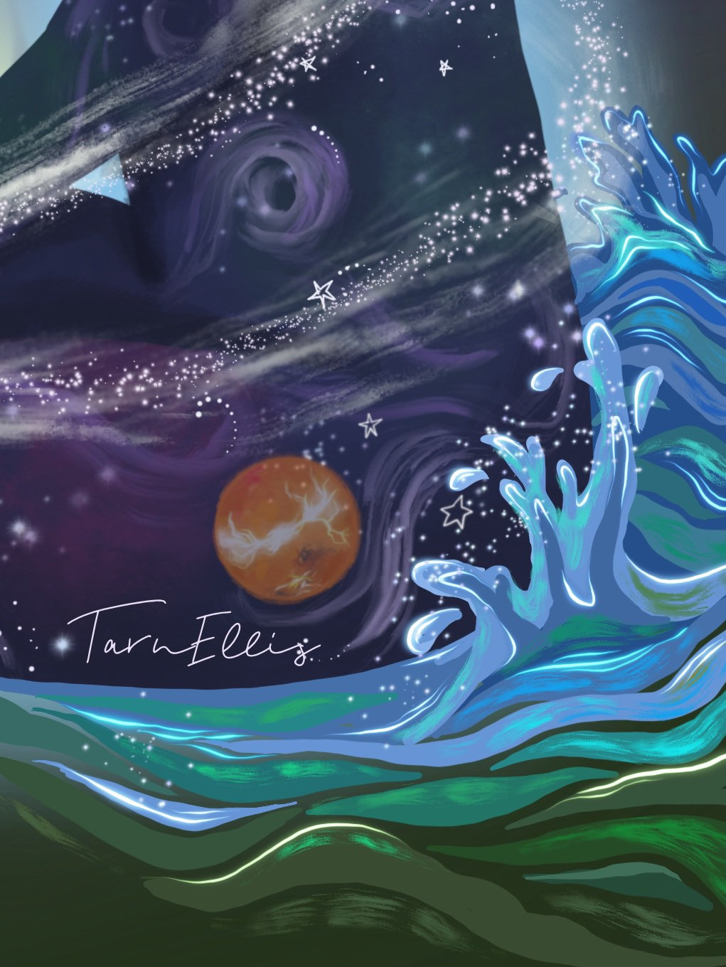 The BALANCE of LIFE - Fine Art Print, Nature Universe