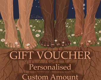Gift Voucher - personalised voucher, custom amount. Please consult me before purchasing.