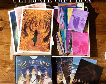 ULTIMATE GIFT BOX , collection of art, prints, affirmation cards, wisdom book