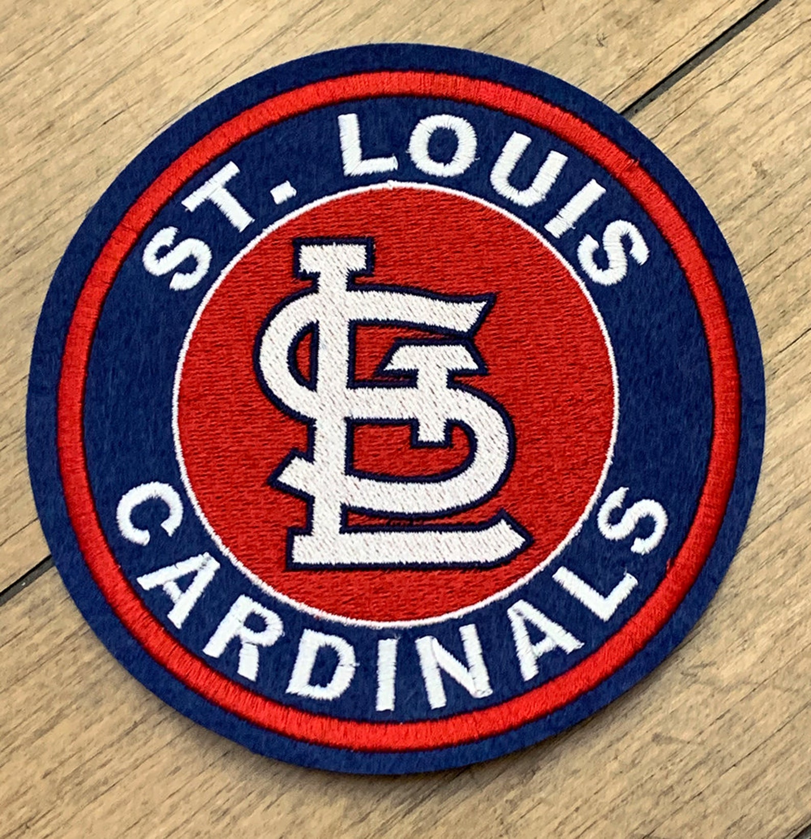 St. Louis Cardinals Iron-on Team Logo Patch Now in 3 Sizes | Etsy